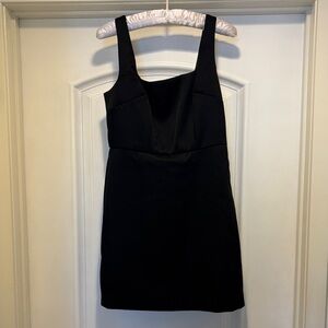 a new day Black Satin Cocktail Dress